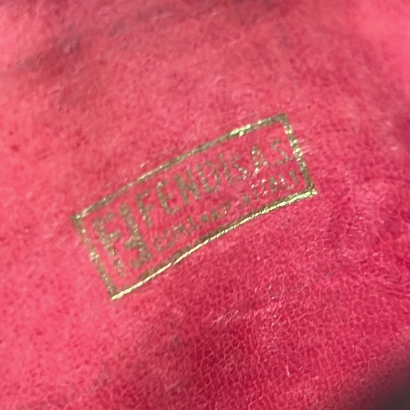 Vintage FENDI Mini Cross body Monogram Bag Purse Made in Italy - Picture 5 of 6